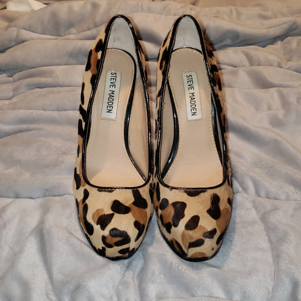 Steve Madden Animal Print Heels!